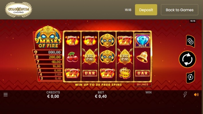 Colosseum Casino Review